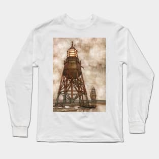 William Heath Robinson - Coastwise Lights Long Sleeve T-Shirt